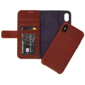 Decoded 2-in-1 Wallet (iPhone X/Xs) - Brun