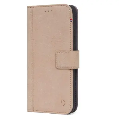 Decoded Leather Wallet Case (iPhone X/Xs) - Beige