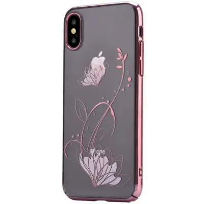 Devia Lotus Case (iPhone X/Xs)  - Roséguld