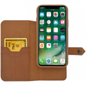Ercko AirFlex Magnet Case And Wallet (iPhone X/Xs) - Brun