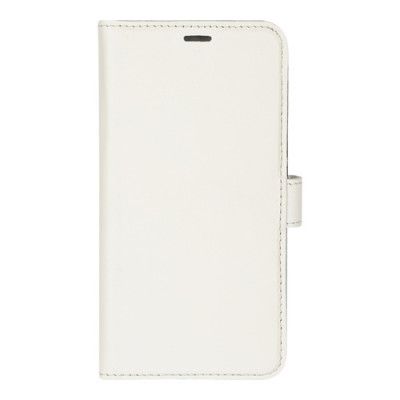 Essentials iPhone X/XS, Läder wallet avtagbar, vit