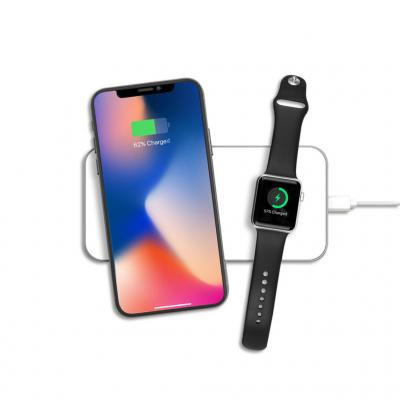 Exelium XPAD 2.1 - Multicharger 2 in 1Trådlös laddning - Vit