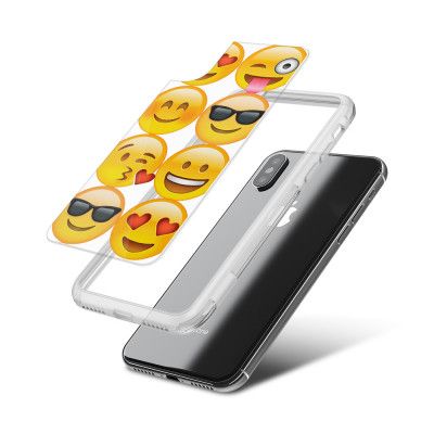 Fashion mobilskal till Apple iPhone X - Emojis