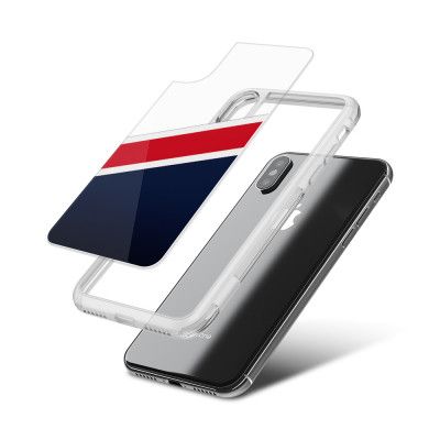 Fashion mobilskal till Apple iPhone X - Half striped