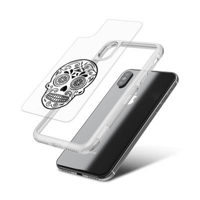 Fashion mobilskal till Apple iPhone X - Skulls
