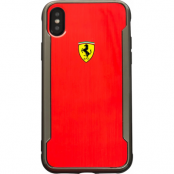 Ferrari Dual Material Hard Case (iPhone X/Xs) - Röd
