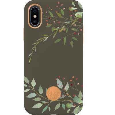 Flavr iPhone X/XS Skal Studio Olive - Grön