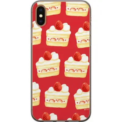 Mobilskal till Apple iPhone X med Tårta