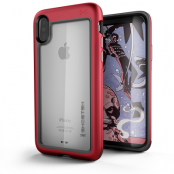 Ghostek Atmoic Slim Skal till Apple iPhone XS / X - Röd