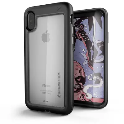 Ghostek Atmoic Slim Skal till Apple iPhone XS / X - Svart