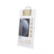 Härdat glas iPhone X/XS/11 Pro svart ram Skärmskydd