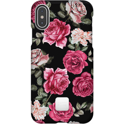 Happy Plugs Case Vintage Roses (iPhone X/Xs)