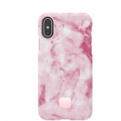 Happy Plugs Slim Case iPhone X/Xs - Pink Marble