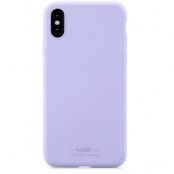 Holdit iPhone X/XS Skal Silikon - Lavendel