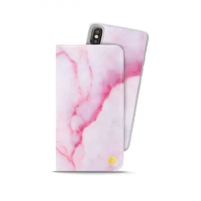 Holdit Plånboksväska London iPhone XS / X - Pretty in Pink