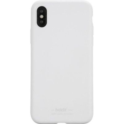 Holdit Silicone Skal iPhone X / Xs - Vit