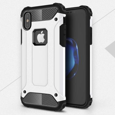 Hybrid Armor Mobilskal till Apple iPhone XS / X - Vit