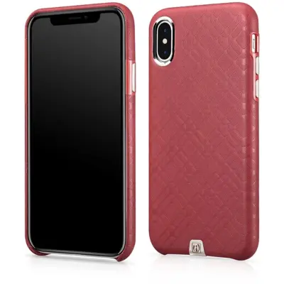 iCarer Luxury Back Cover (iPhone X/Xs) - Röd