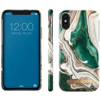 iDeal Of Sweden Golden Jade Marble (iPhone X/Xs)
