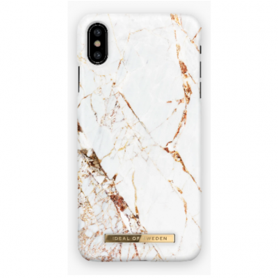 Ideal of Sweden iPhone X/XS Skal Fashion - Carrara Guld