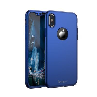 iPaky Hard Case + Screen Protector (iPhone X/Xs) - Rosa