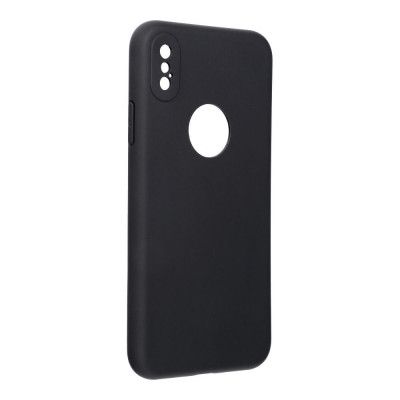 iPhone X/XS Skal Forcell Soft Mjukplast - Svart