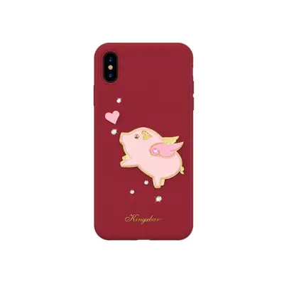 Kingxbar 3D Loving Pig (iPhone X/Xs)