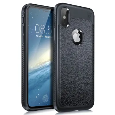 Lenuo Gentlemen Case (iPhone X/Xs) - Blå