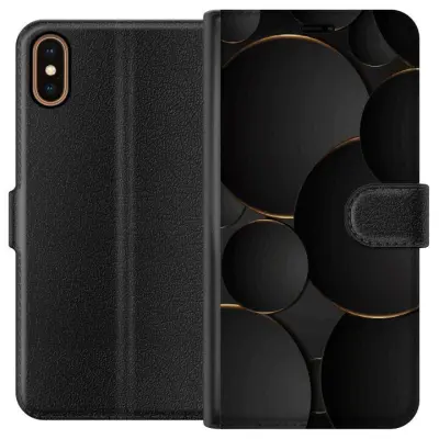 Plånboksfodral till Apple iPhone XS med Lyxig Cirklar