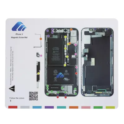 Magnetisk skruvmatta till iPhone X