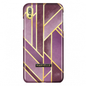 Marvêlle iPhone X/XS Magnetiskt Skal - Velvet Golden Pink