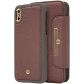 MARVÊLLE Magneto N303 Plånboksfodral iPhone X - Roseberry Rose