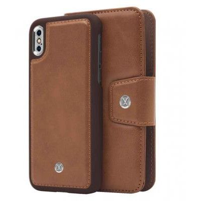 Marvêlle N°303 Plånboksfodral iPhone X/XS - LIGHT BROWN