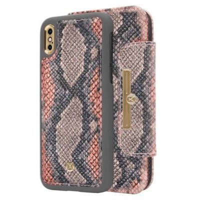 Marvêlle N°303 Plånboksfodral iPhone X/XS - MULTICOLOR SNAKE