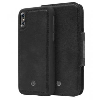 Marvêlle N°305 Plånboksfodral iPhone X/XS - MIDNIGHT BLACK