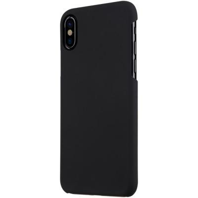 Melkco Rubberized Cover iPhone XS / X - Svart