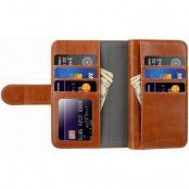 Melkco Wallet Extra Cardslots (iPhone X/Xs) - Brun