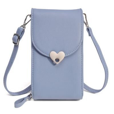 MUSUBO Heart Universal Halsremsväska - Blå