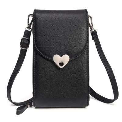 MUSUBO Heart Universal Halsremsväska - Svart