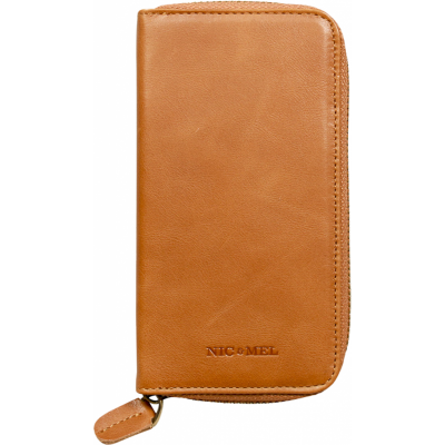 Nic & Mel Greg Wallet (iPhone X/Xs) - Brun