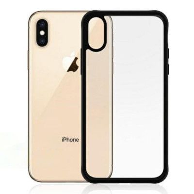 Panzerglass Clear Skal iPhone XS / X - Svart