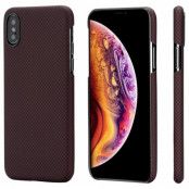 Pitaka MagCase Plain (iPhone X/Xs) - Röd