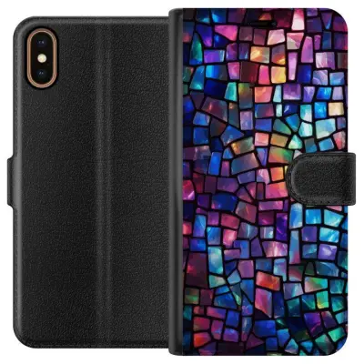 Plånboksfodral till Apple iPhone X med Disco