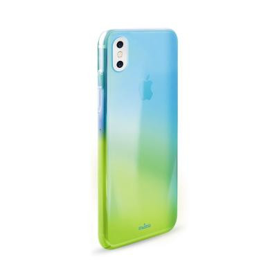 Puro Hologram Crystal Cover iPhone X - Ljusblå
