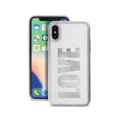 Puro Aqua Love Cover till iPhone XS / X - Vit