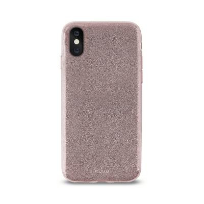 Puro Shine Cover till iPhone XS / X - Rosa