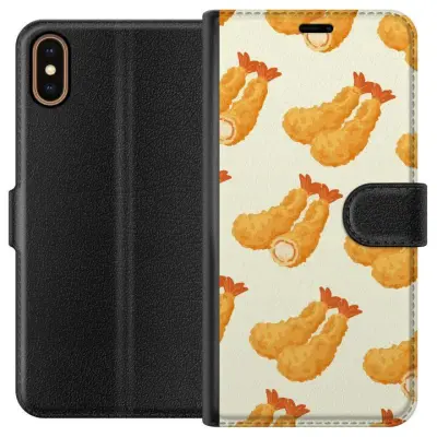 Plånboksfodral till Apple iPhone XS med Räkor