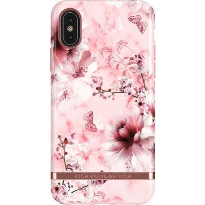 Richmond & Finch Marble Floral (iPhone X/Xs) - Svart