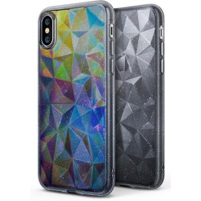 Ringke Air Prism Glitter Skal till Apple iPhone XS / X - Grå