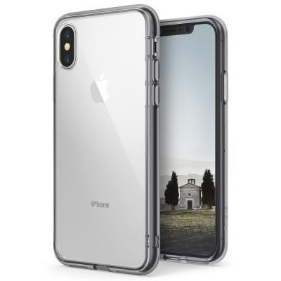 Ringke Fusion Shock Absorption Skal till Apple iPhone XS / X - Grå